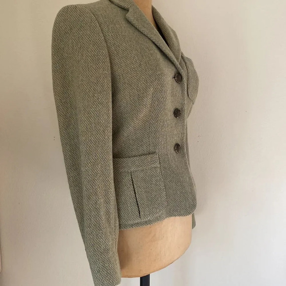 RARE🔥RALPH Lauren sz 2P vintage tweed English riding Style wool blend 3 button - Picture 2 of 9